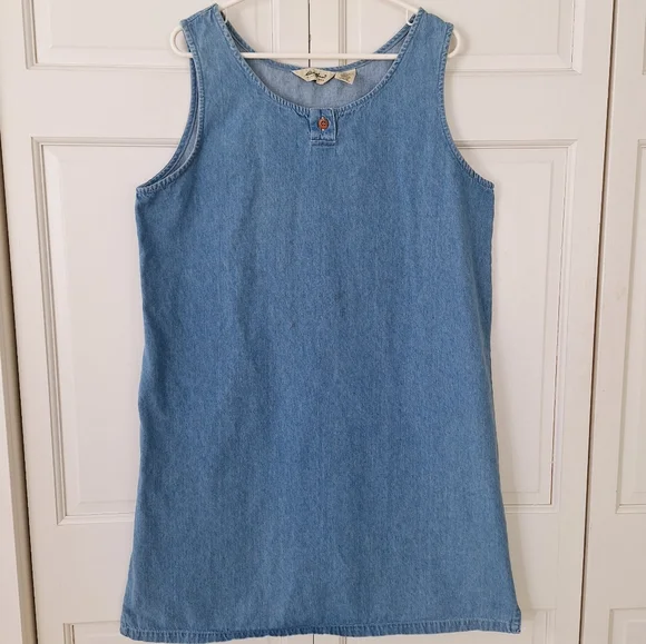 Eddie Bauer | Dresses | Eddie Bauer Denim Dress Vintage | Poshmark